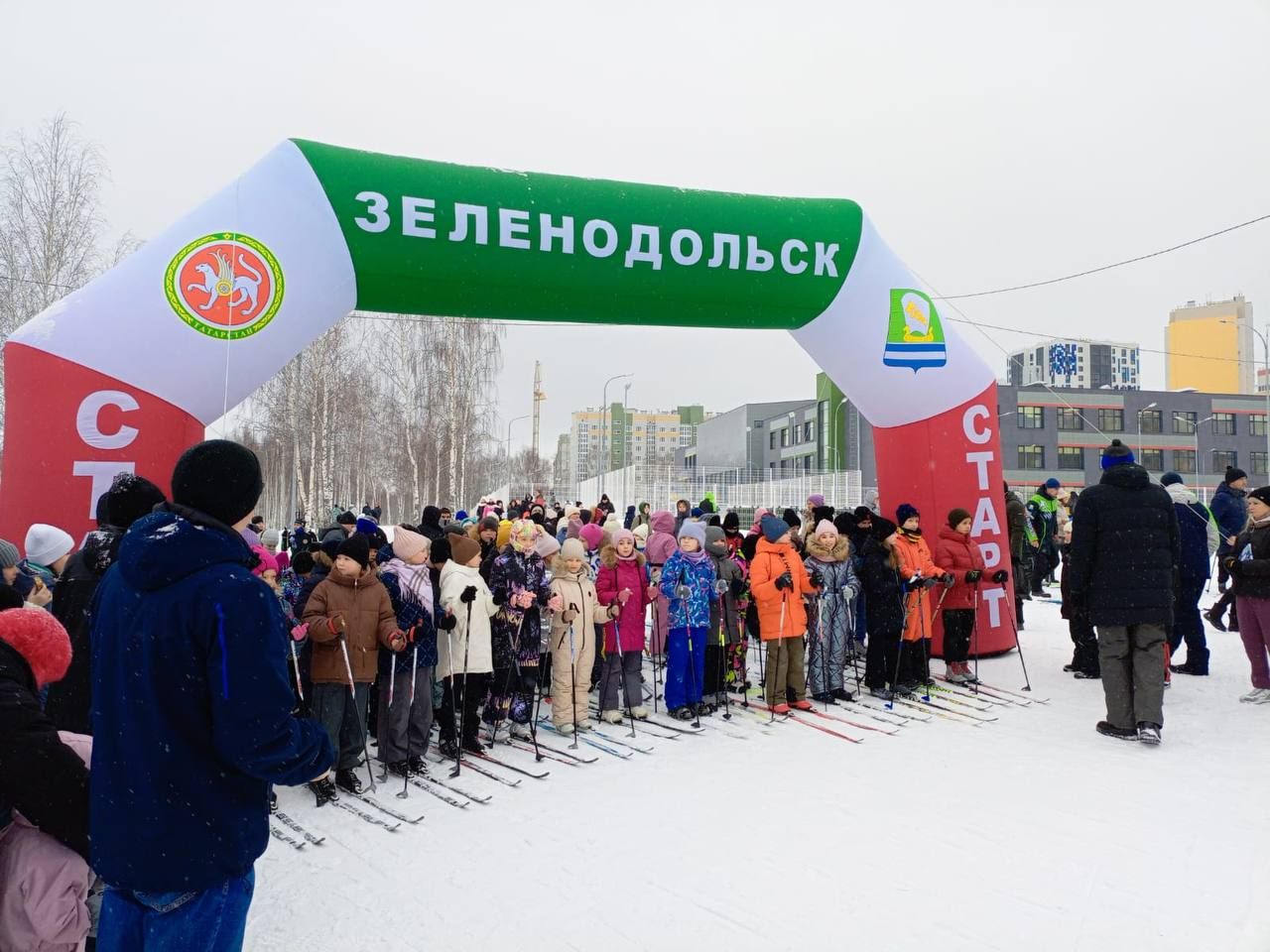 Яшел Үзәндә Татарстан чаңгы юлларын ачу тантанасы узды