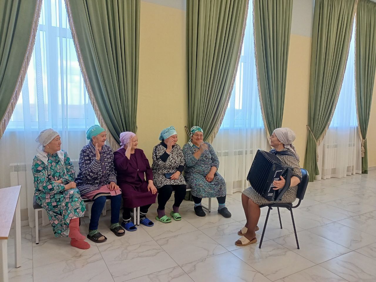 Яшел Үзән районы Олы Ачасыр авылында «Көйне бел» дигән бәйге оештырганнар