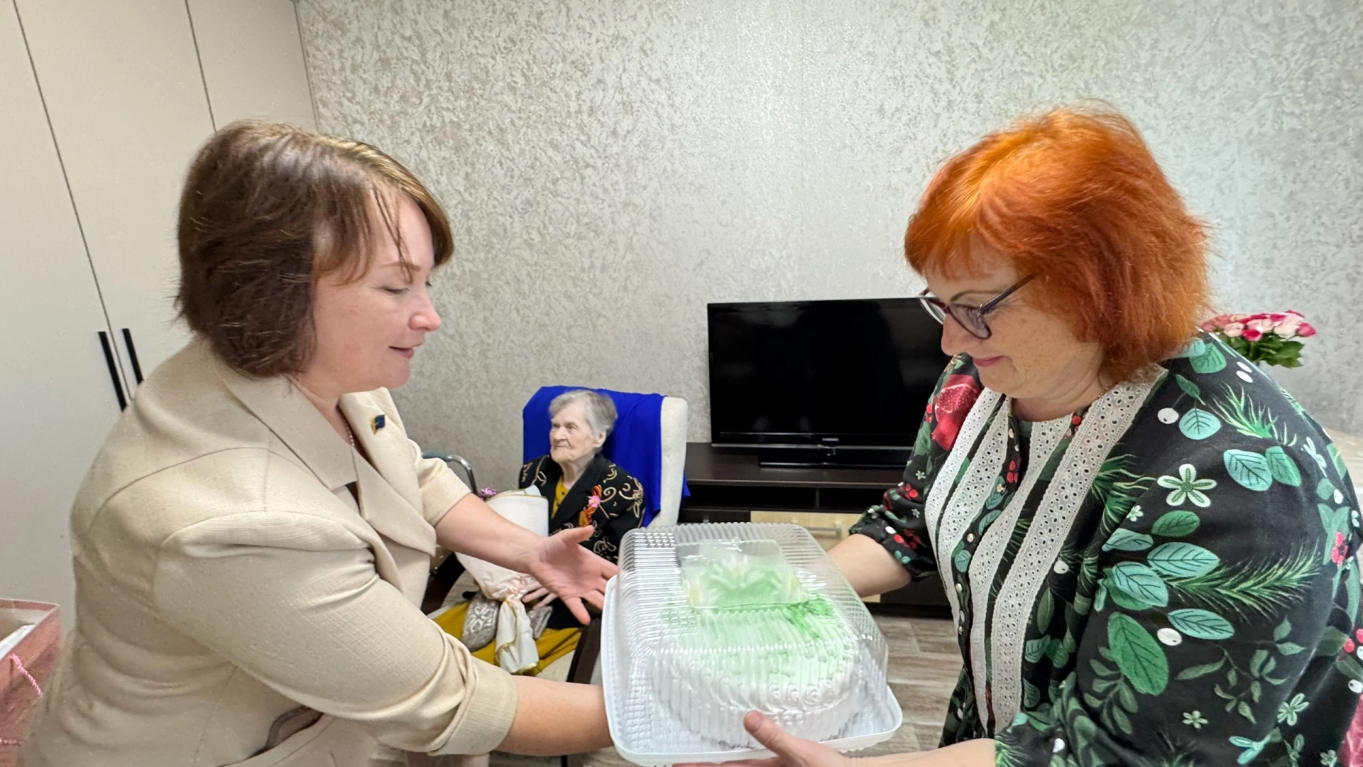 Бүген тыл хезмәтчәне Мария Совкова үзенең 100 еллык юбилеен билгеләп үтә