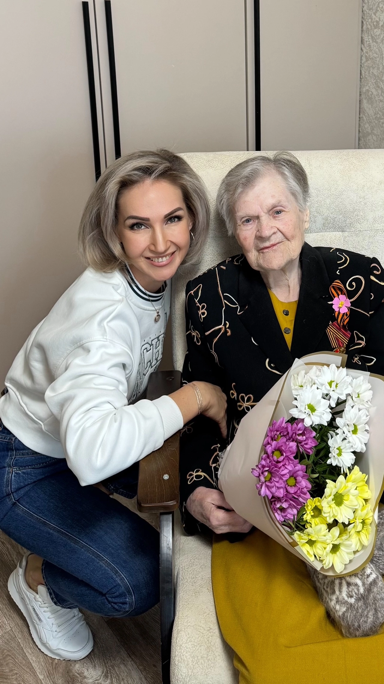 Бүген тыл хезмәтчәне Мария Совкова үзенең 100 еллык юбилеен билгеләп үтә