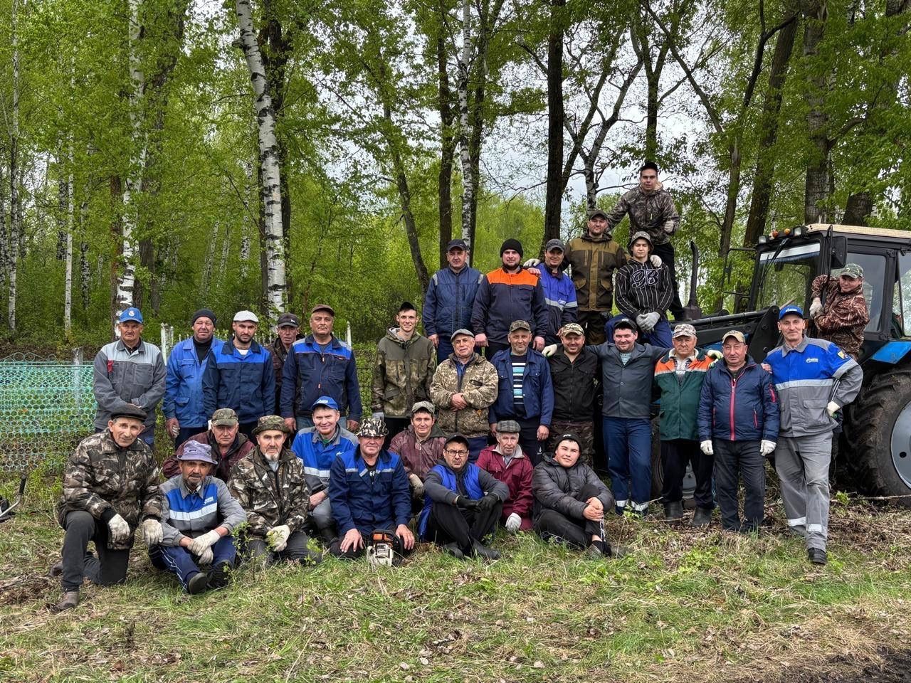 Татар Танае авылы зиратында өмә үткәрделәр