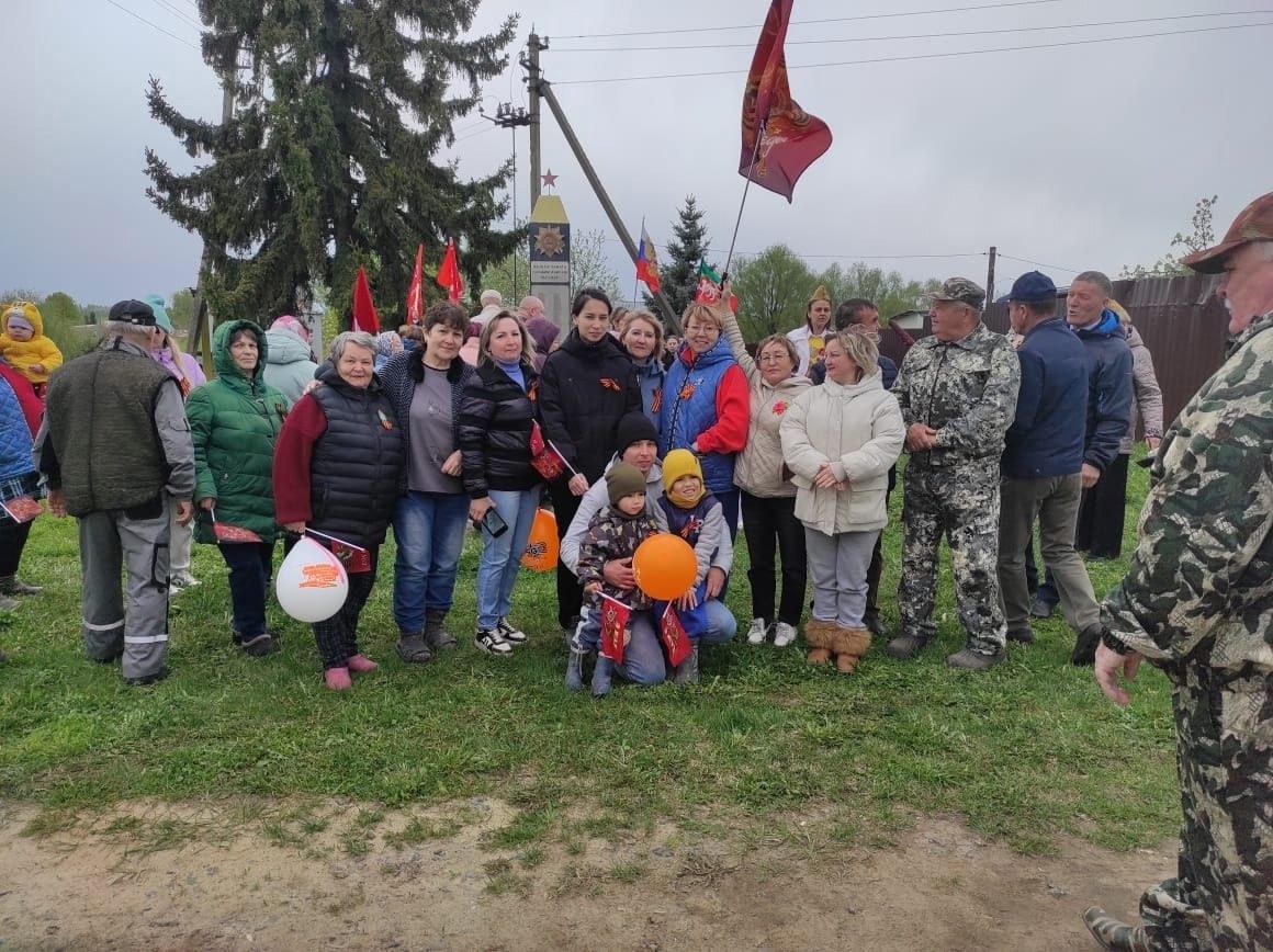 Бишнә, Рус-мари Ковалы авылларында Бөек Җиңүнең 80 еллыгына багышланган тантаналы митинг узды