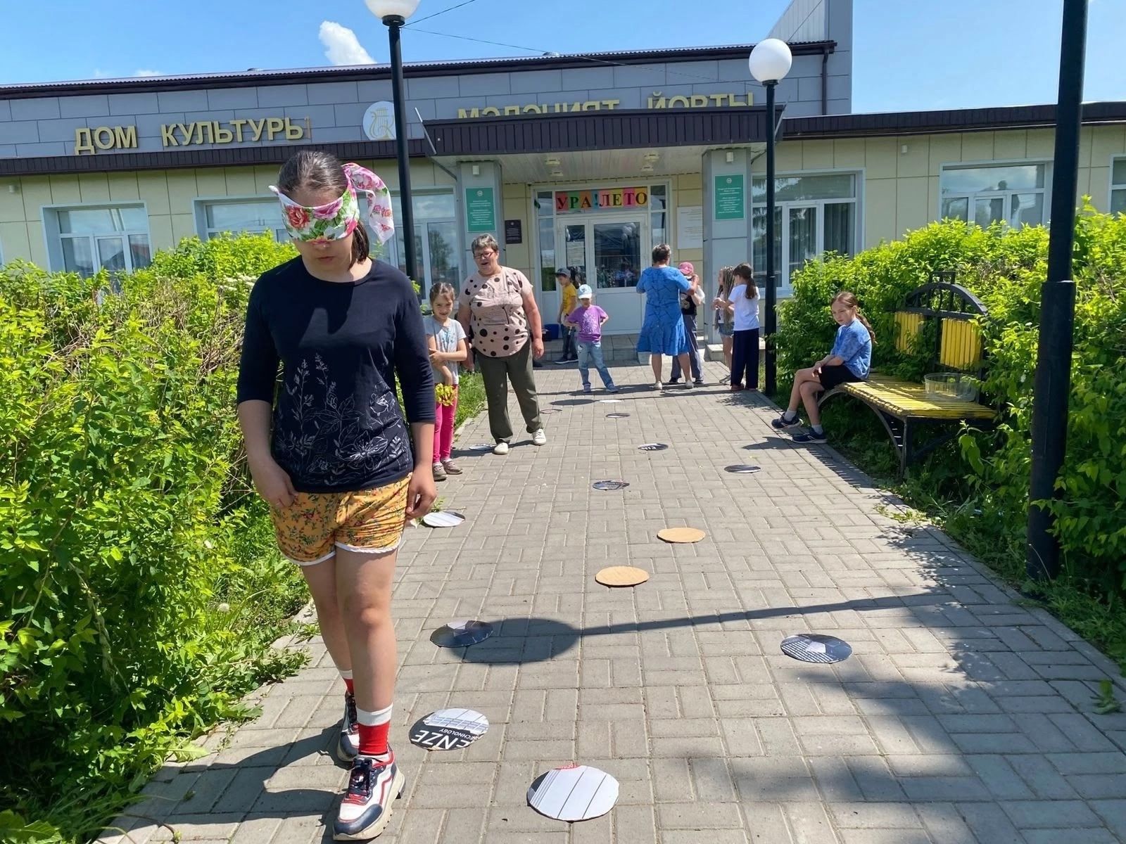 Татар Танае мәдәният йортында китапханә белән берлектә «Сәламәтлек сәфәре» дип исемләнгән эстафета уздырганнар