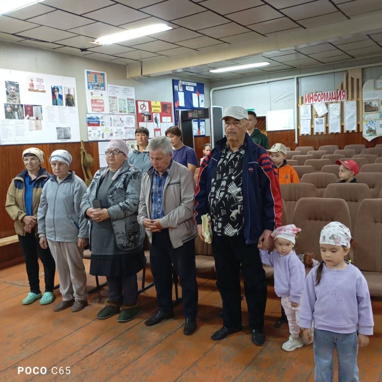 Олы Шырдан авылында Бөек Ватан сугышы Геройларын искә алдылар
