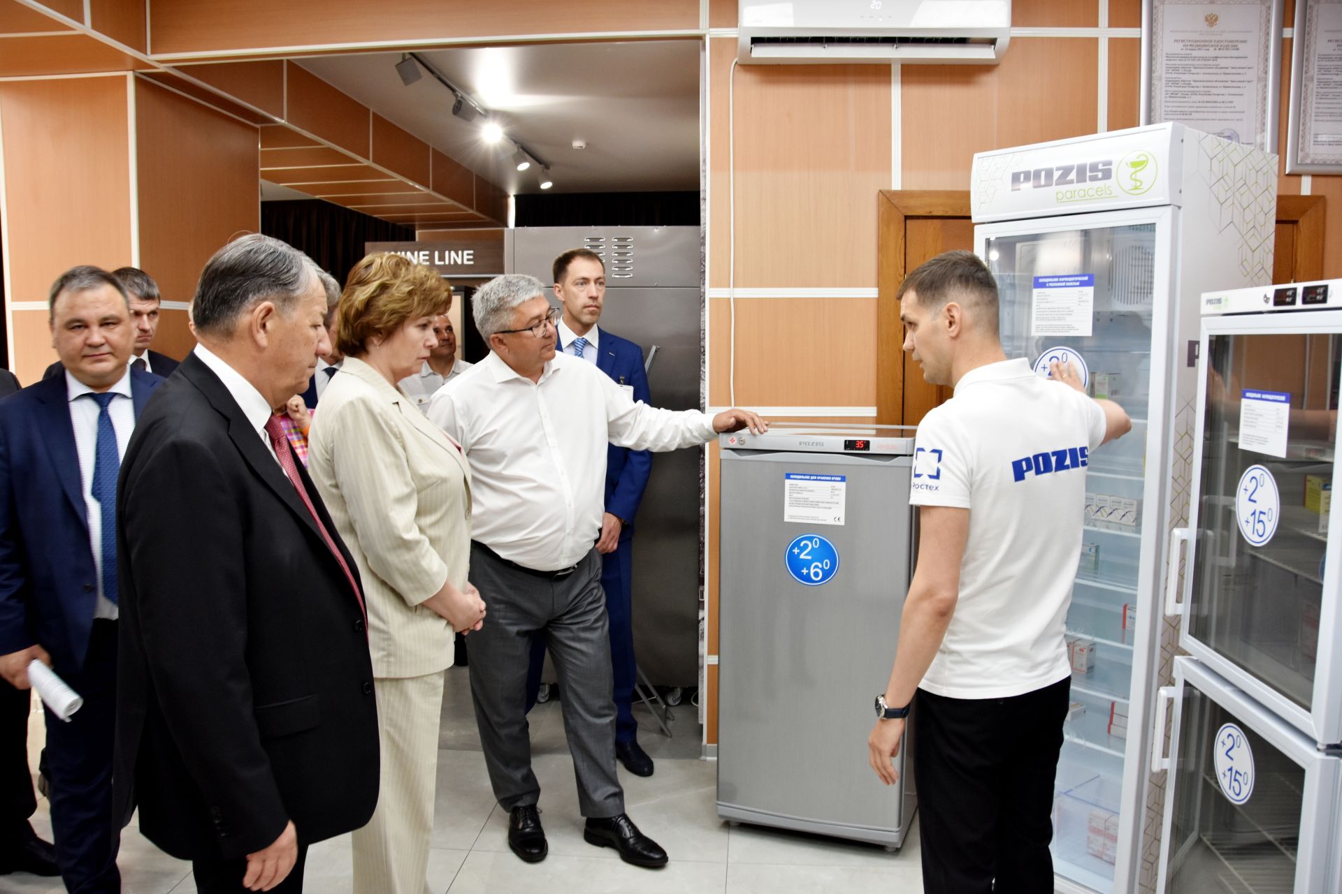 POZIS Росздравнадзор башлыгына җитештерү мөмкинлекләрен күрсәтте