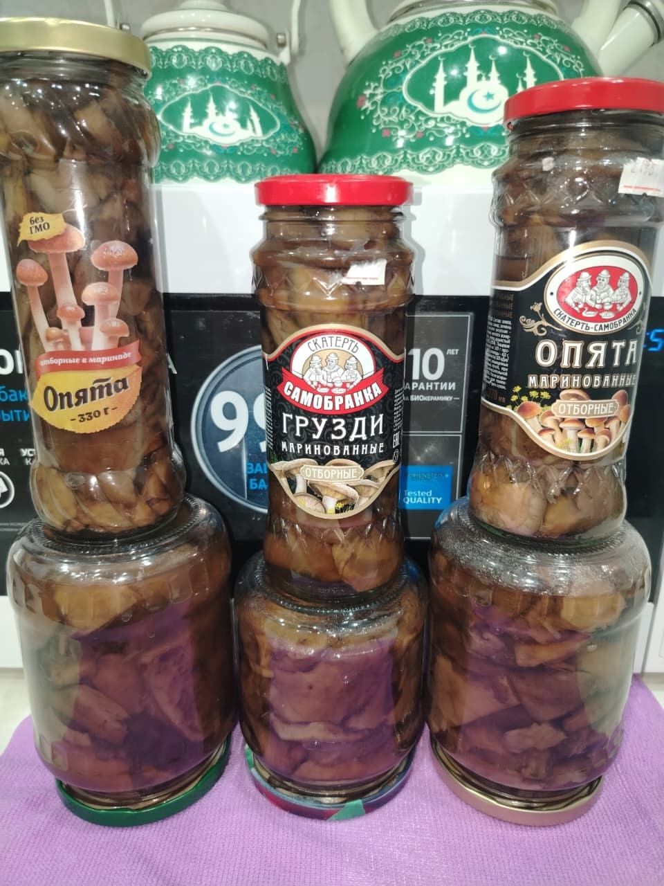 Норлат авылында инде гөмбә җыеп маринадлыйлар