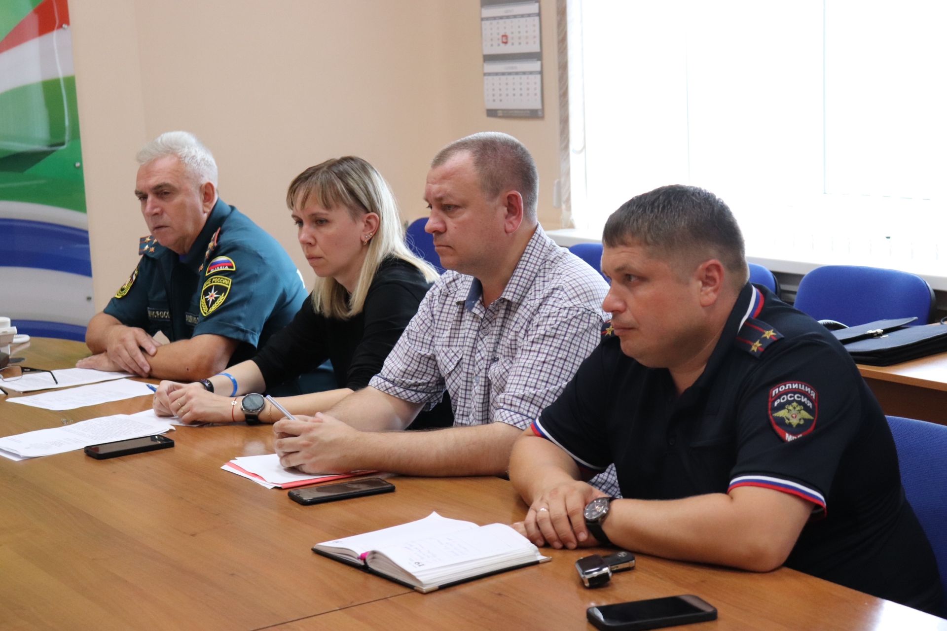 «Белем бирү учреждениеләренең яңа уку елына әзерлеге» - Яшел Үзәндә КЧС утырышы узды