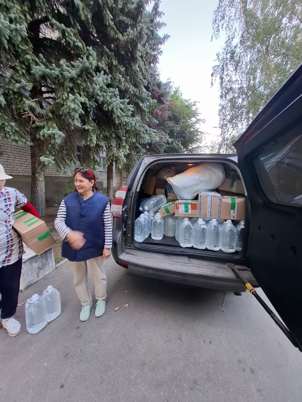«Өмет» (Надежда) волонтерларының Норлат штабы фронт өчен 2 партия гуманитар йөк җибәрде
