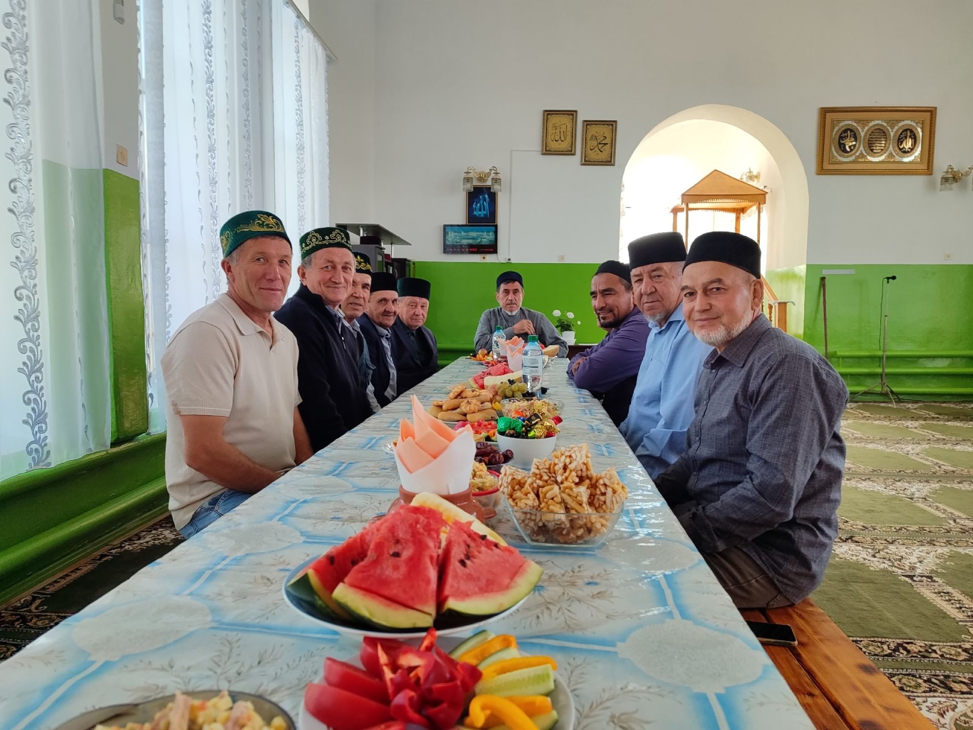 Бишнә авылында Мәүлид кичәсен оештырганнар