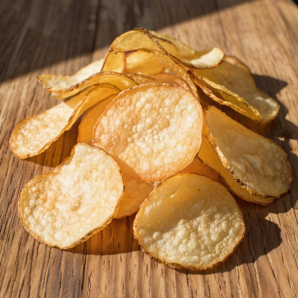Микродулкынлы мичтә балалар өчен чипс әзерләү ысулы