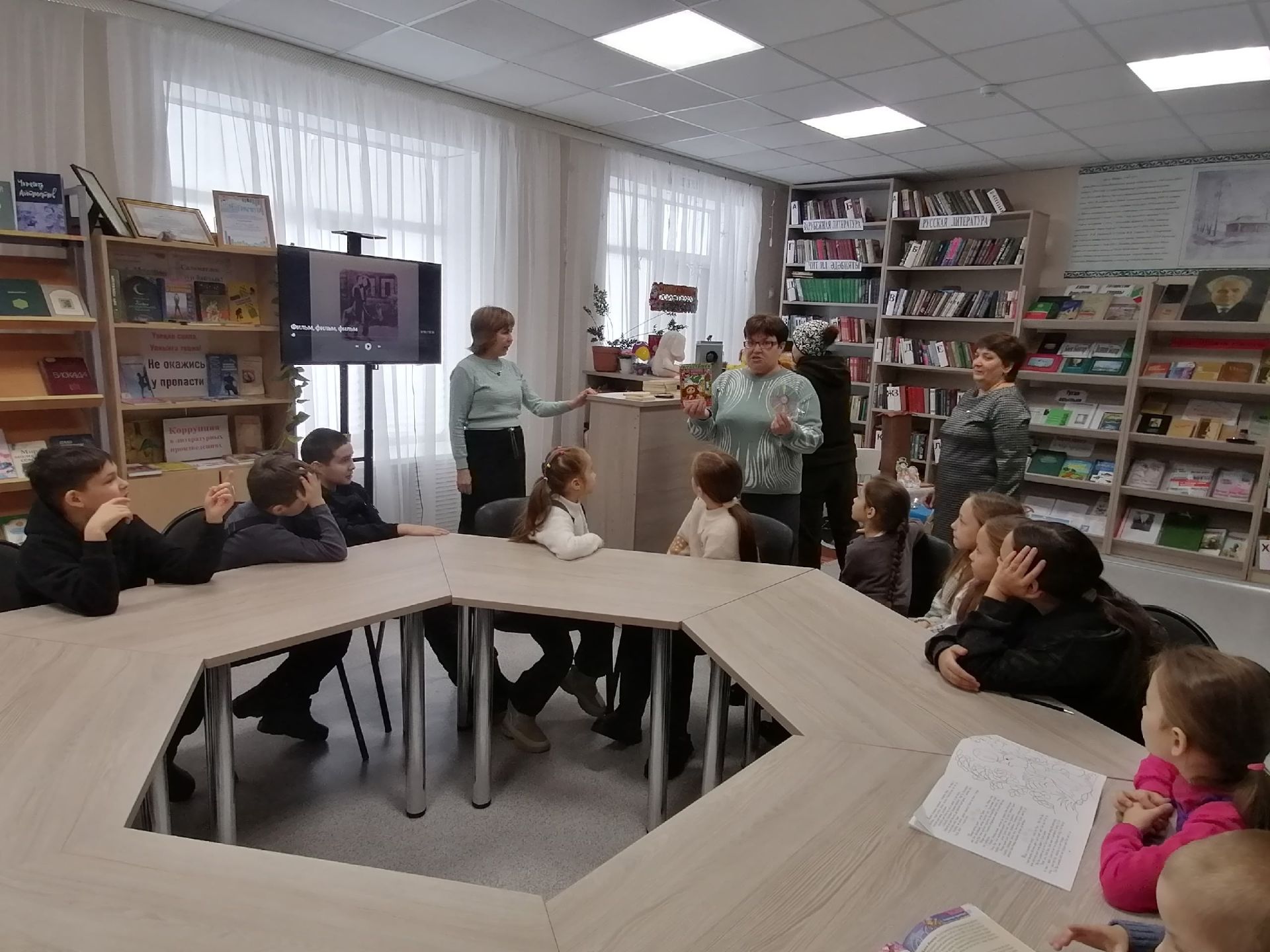 Татар Танаенда «Балалар киносының тылсымлы дөньясы» дигән чара узды