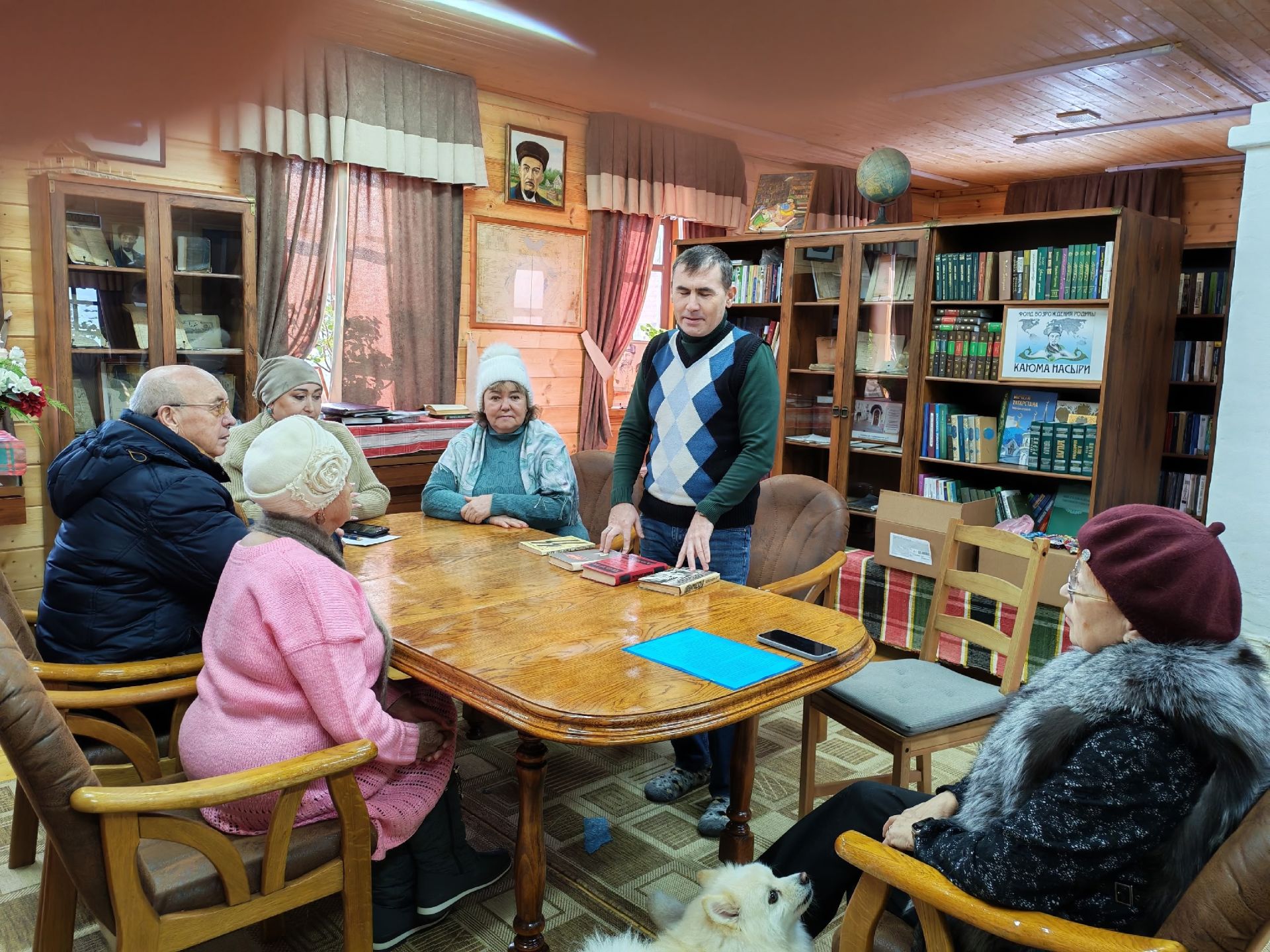 Кече Шырдан музей-китапханәсендә сугыш турында хатирәләрне барладылар