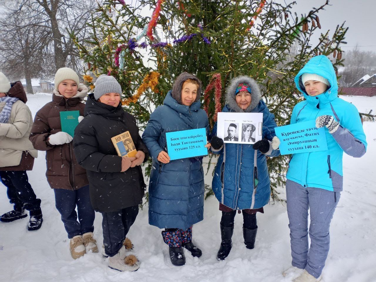 Акъегет авылында юбиляр әдипләребезне искә алдылар
