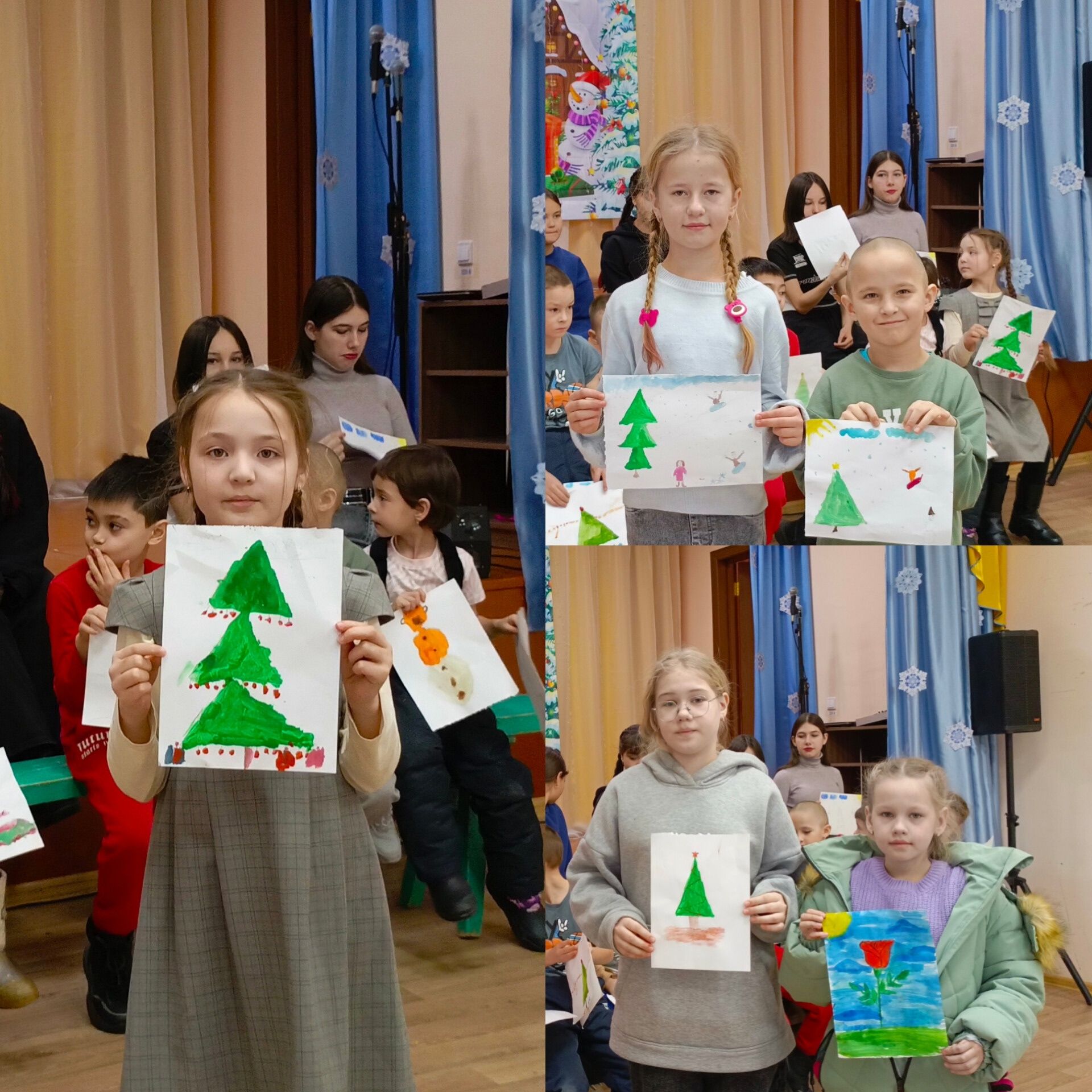 Бакырчы мәдәният йортында өлкәннәр һәм балалар өчен күңелле чара оештырганнар
