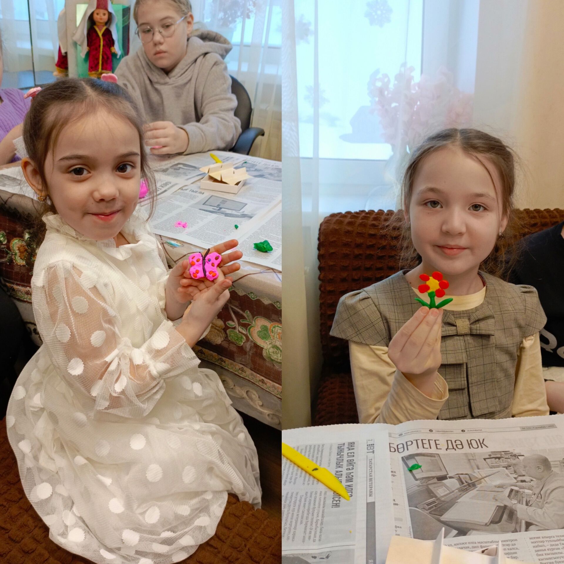 Бакырчы мәдәният йортында өлкәннәр һәм балалар өчен күңелле чара оештырганнар