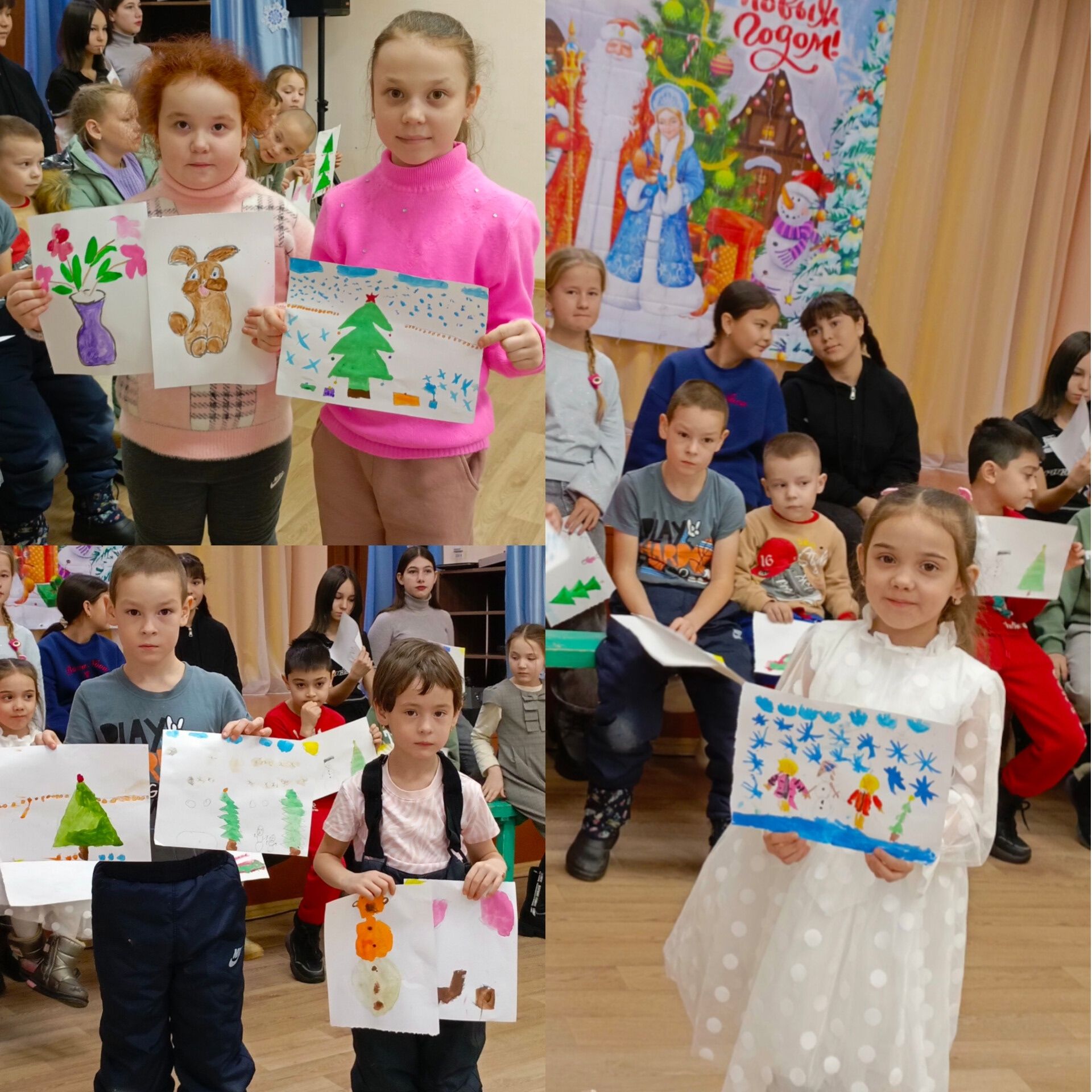 Бакырчы мәдәният йортында өлкәннәр һәм балалар өчен күңелле чара оештырганнар