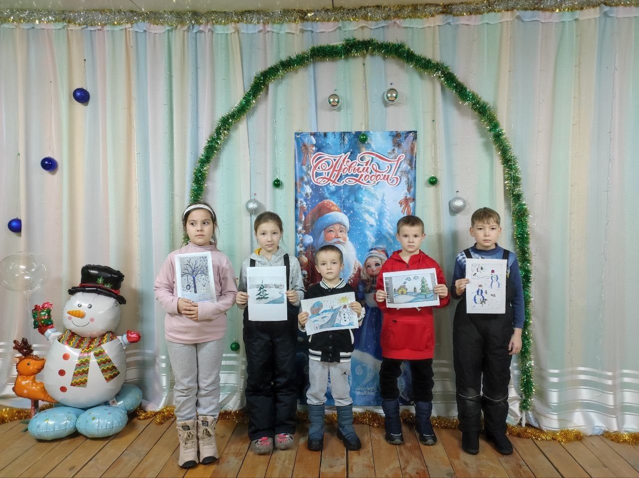 Карашәмдә «Мин кышны ясыйм» дигән бәйге үткәрделәр