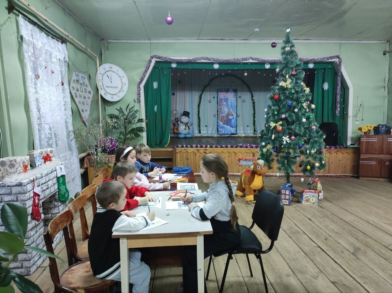Карашәмдә «Мин кышны ясыйм» дигән бәйге үткәрделәр