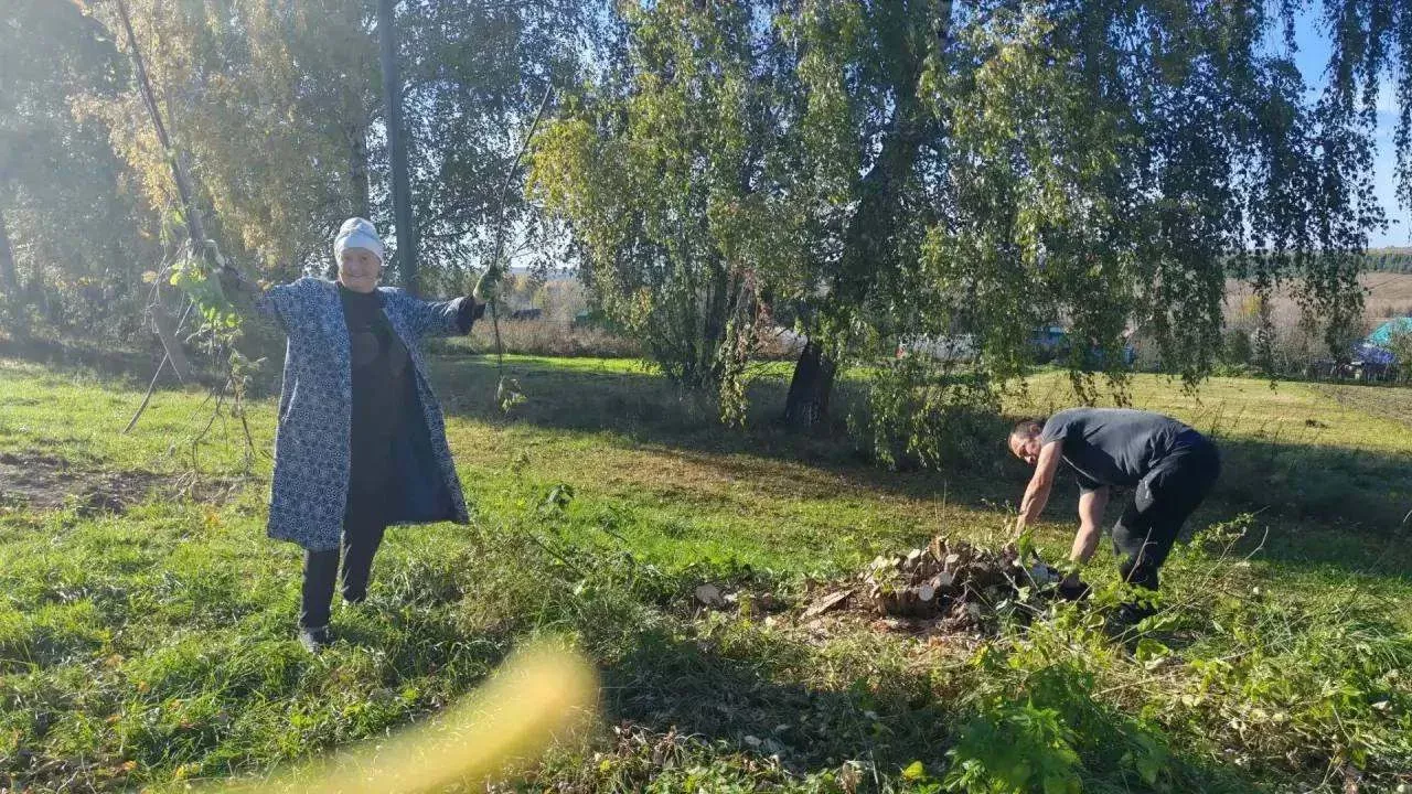 Олы Шырдан мәдәният йорты тирәсендә өмәләр дәвам итә