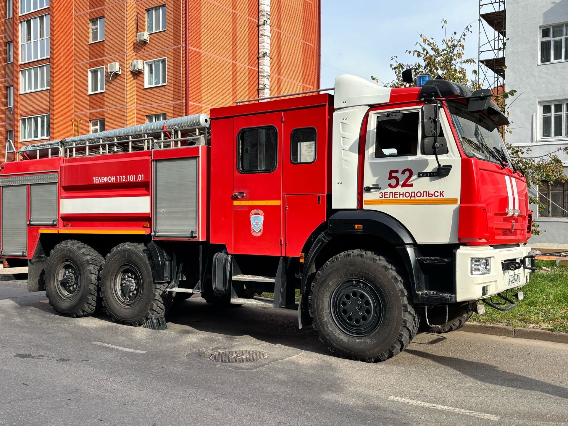 Сәйдәшев урамындагы фатир балконында балалар аркасында янгын чыккан