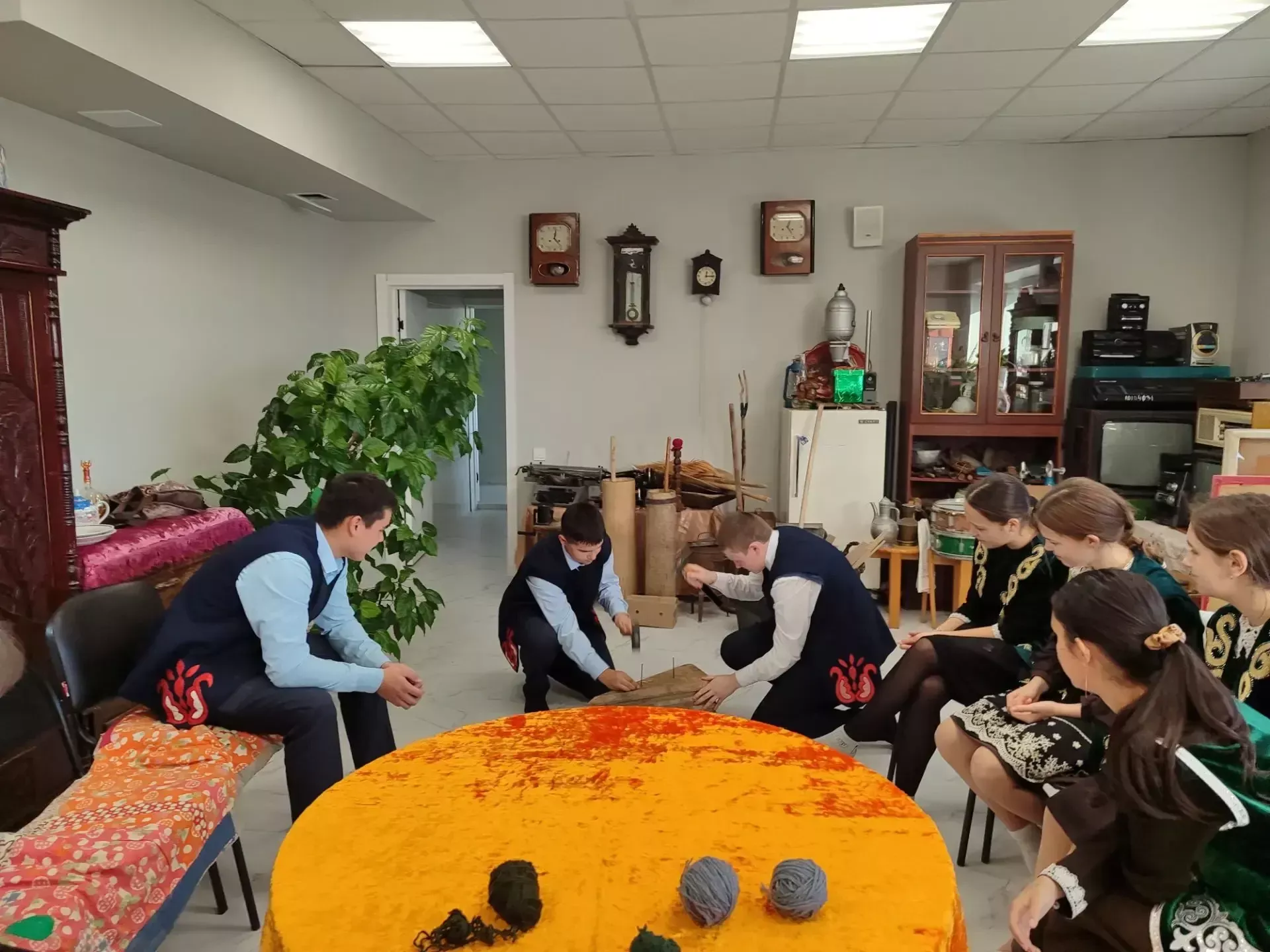 Бишнә мәдәният йортында «Туган якны өйрәнү» музее эшли