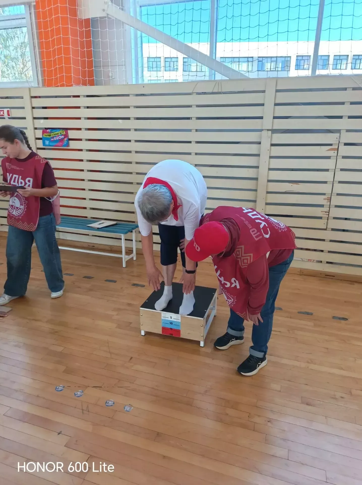 Васильево бистәсендә өлкән яшьтәге кешеләр ГТО нормативларын тапшырды