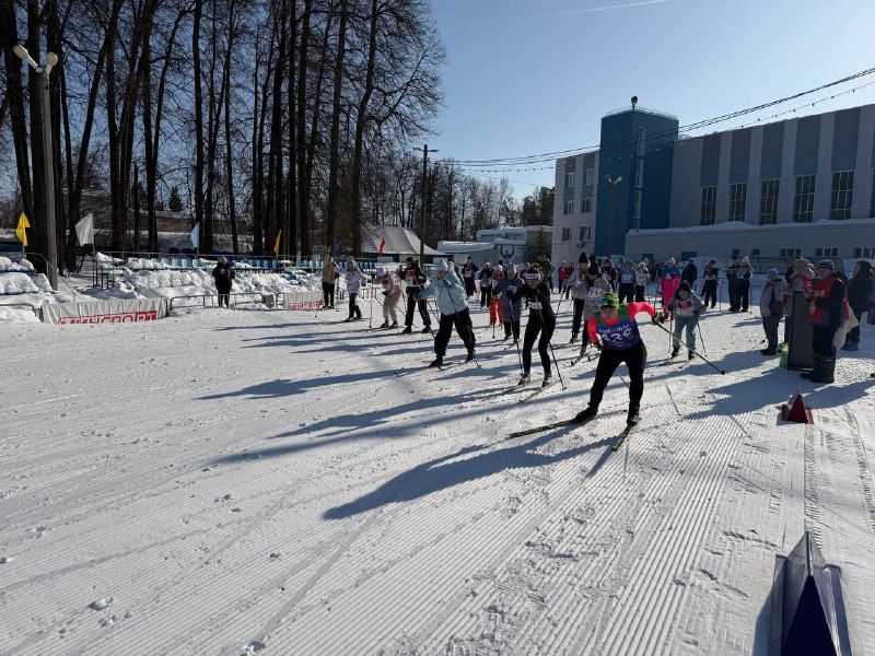 Мәгариф хезмәткәрләре арасында чаңгы ярышлары буенча Спартакиада узды