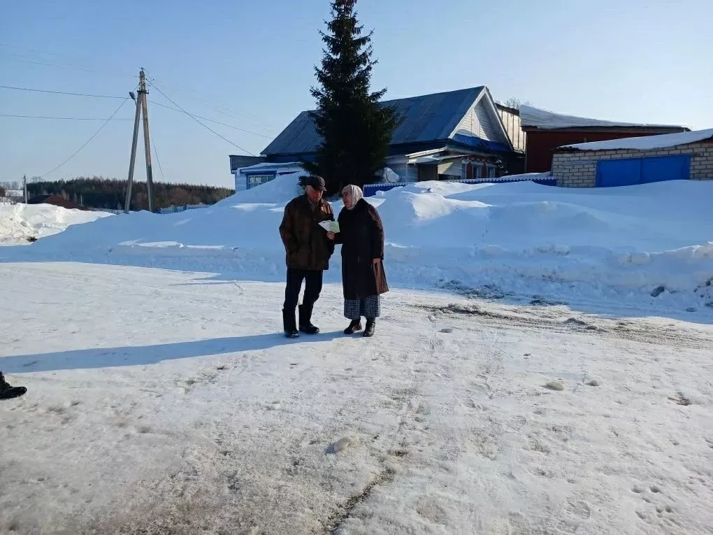 Күгәй мәдәният йорты хезмәткәрләре «Сак булыгыз, бозлавык!» дигән акция оештырды