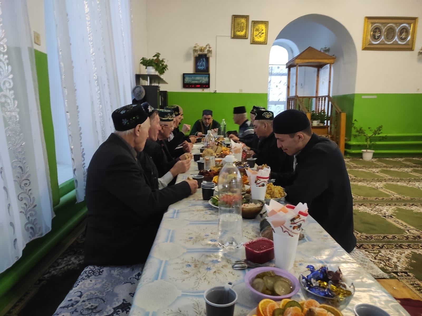 Бишнә авылында ифтар мәҗлесе узды