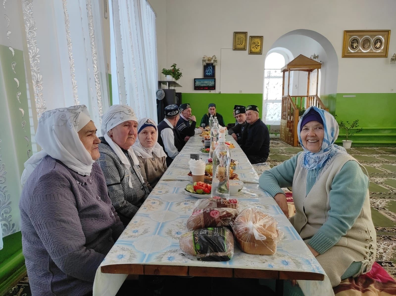 Бишнә авылында ифтар мәҗлесе узды
