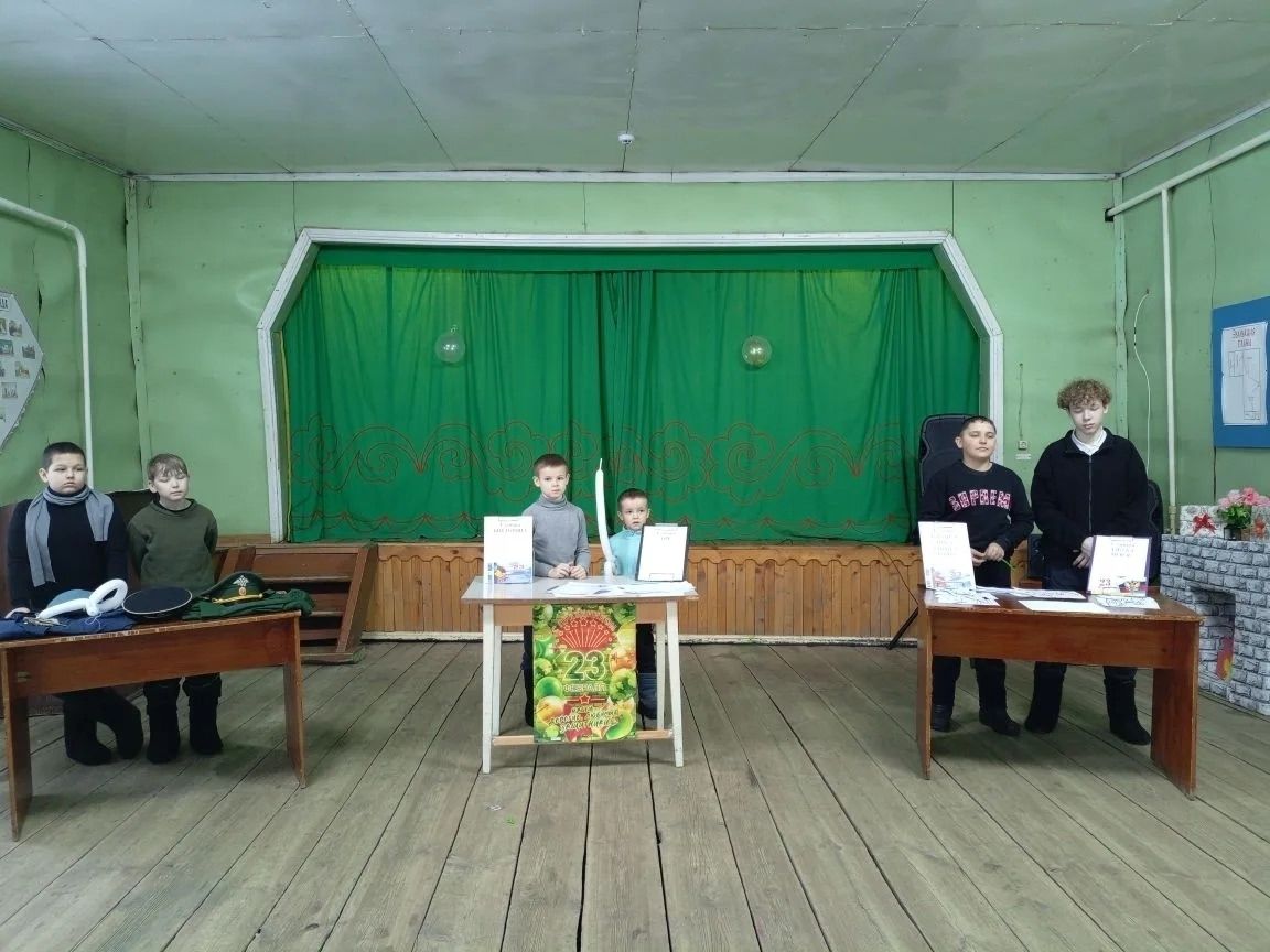 Карашәмдә үсеп килүче буынга Ватанны яклауның мөһимлеге турында сөйләделәр