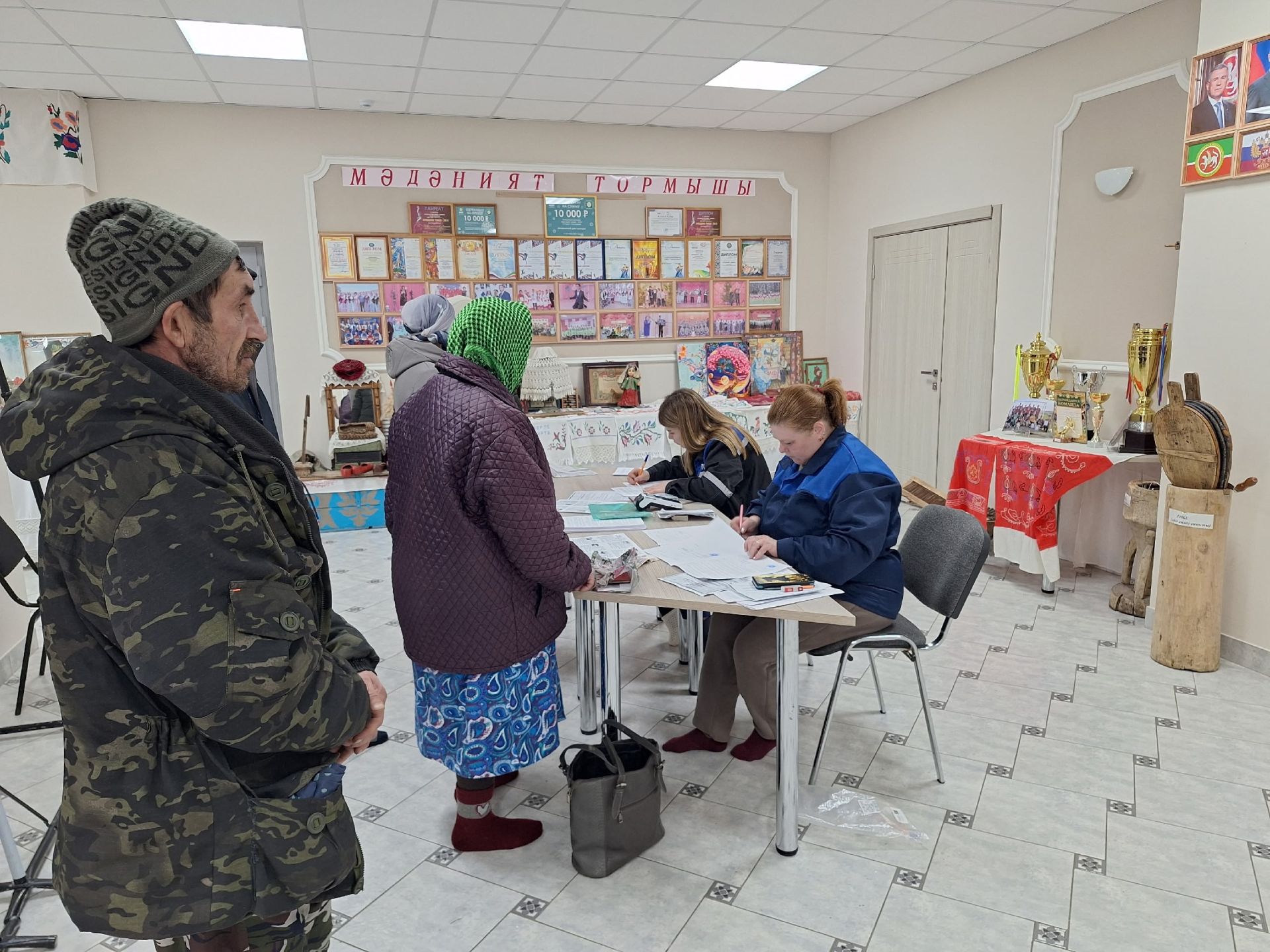 Норлат ветеринария пункты терлекчеләргә субсидия алу өчен документлар кабул итте