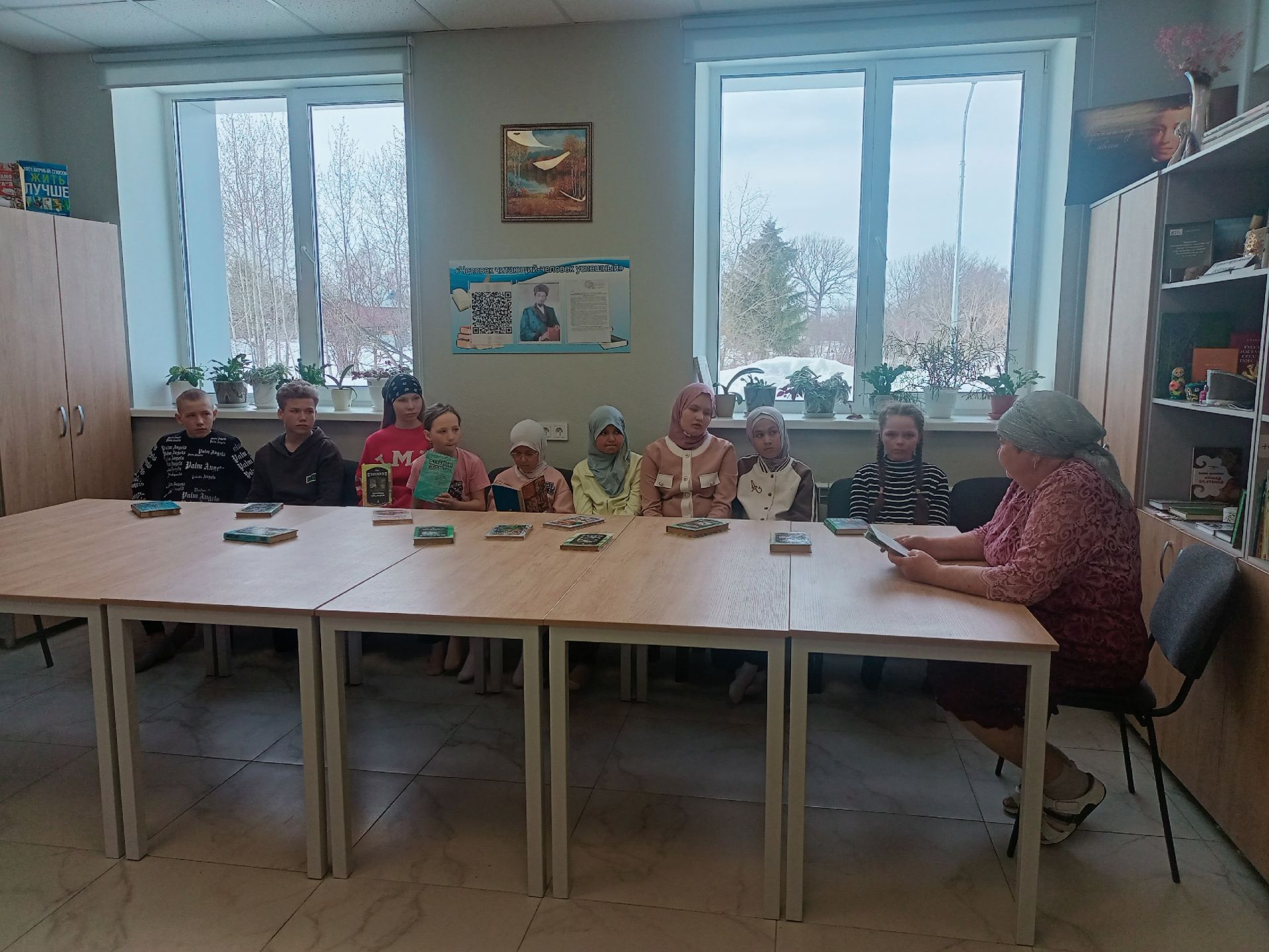 Олы Ачасырда мәдәният йорты һәм китапханә белән берлектә балалар өчен әдәби викторина уздырылды