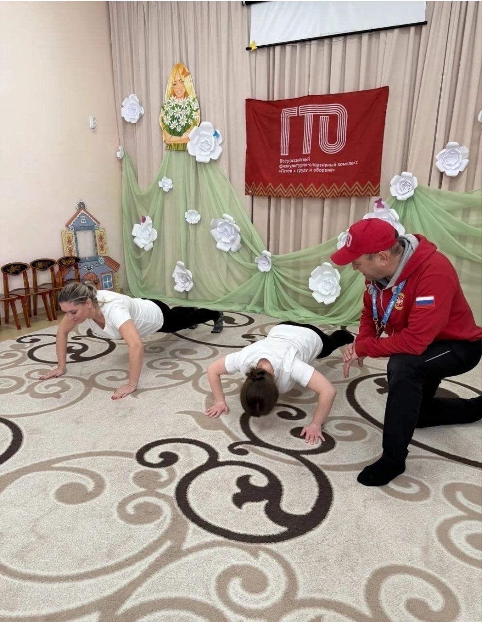 Яшел Үзәннең 26 нчы балалар бакчасында ГТО нормативларын тапшыру буенча үзенчәлекле спорт көне узды