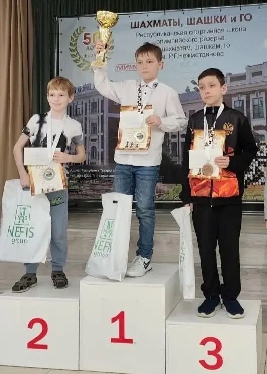 Яшь шахматчы Булат Гафиятуллин – Бөтенроссия турнирында җиңүче
