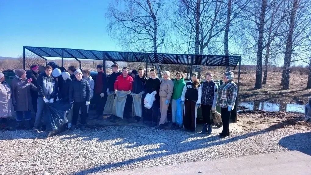 Бүген Олы Карагуҗа җирлегендә зур өмә оештырылды