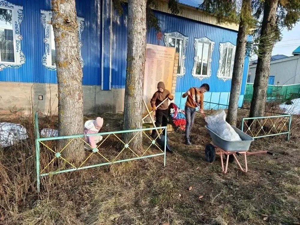 Бүген Олы Карагуҗа җирлегендә зур өмә оештырылды
