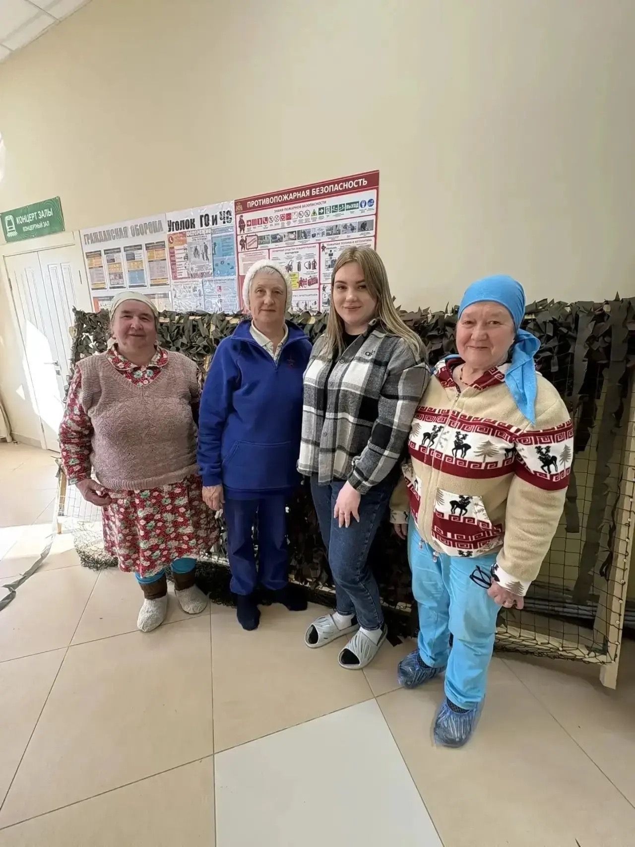 Уразлы авылында маскировка челтәрләре үрәләр