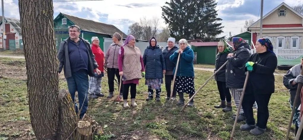 Олы Шырдан авылында өмә көне: бердәмлек һәм чисталык өчен бергә