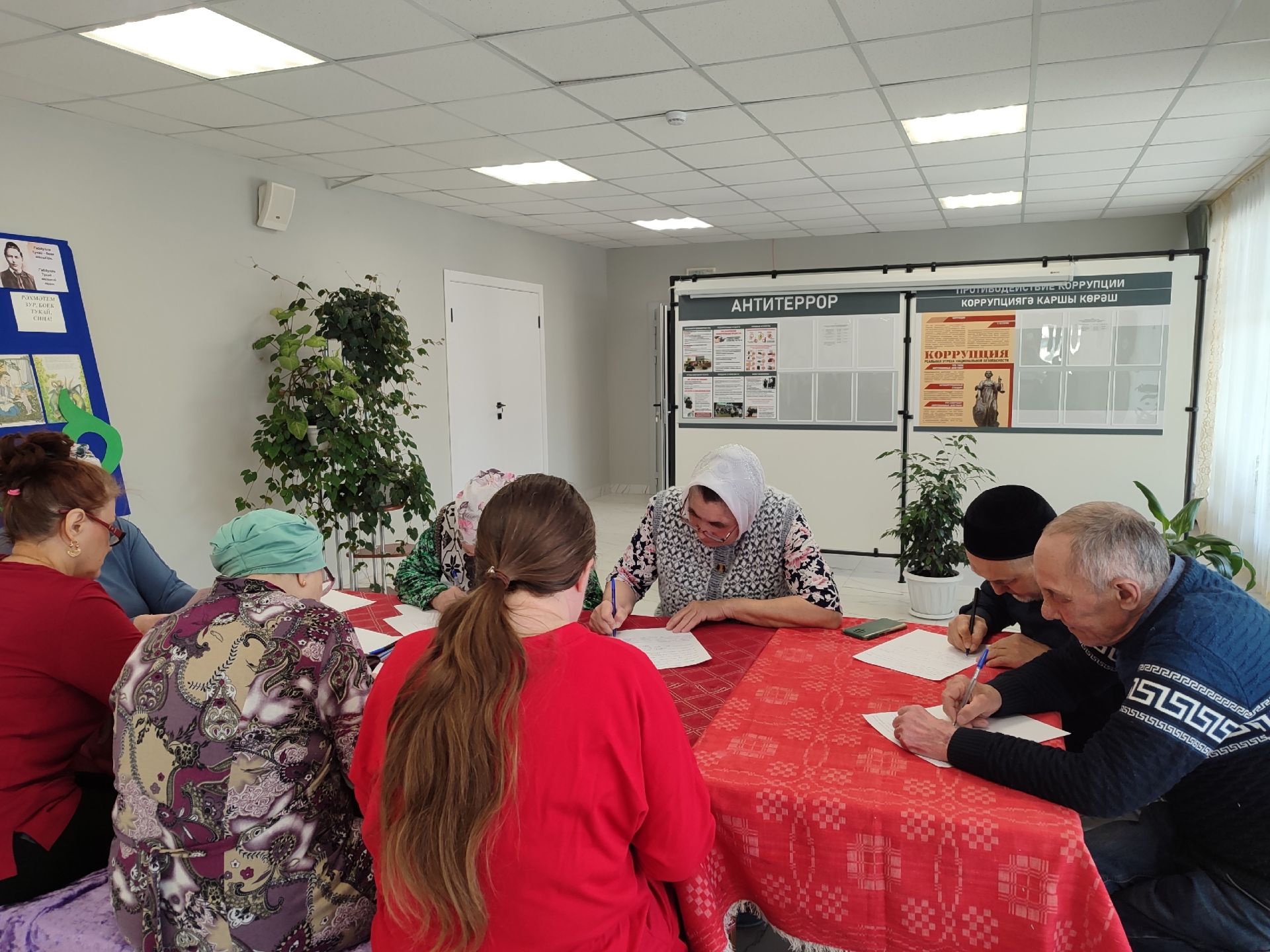 Дөньякүләм «Татарча диктант» акциясенә Бишнә мәдәният йорты да кушылды