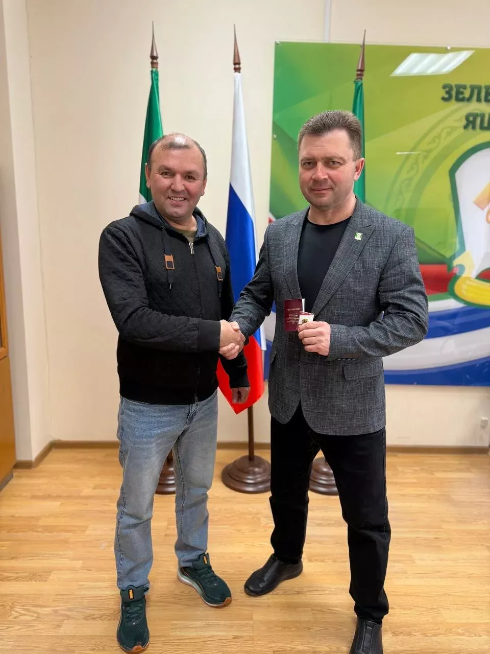 Евгений Потапов ГТО күкрәк билгесенә ия булды