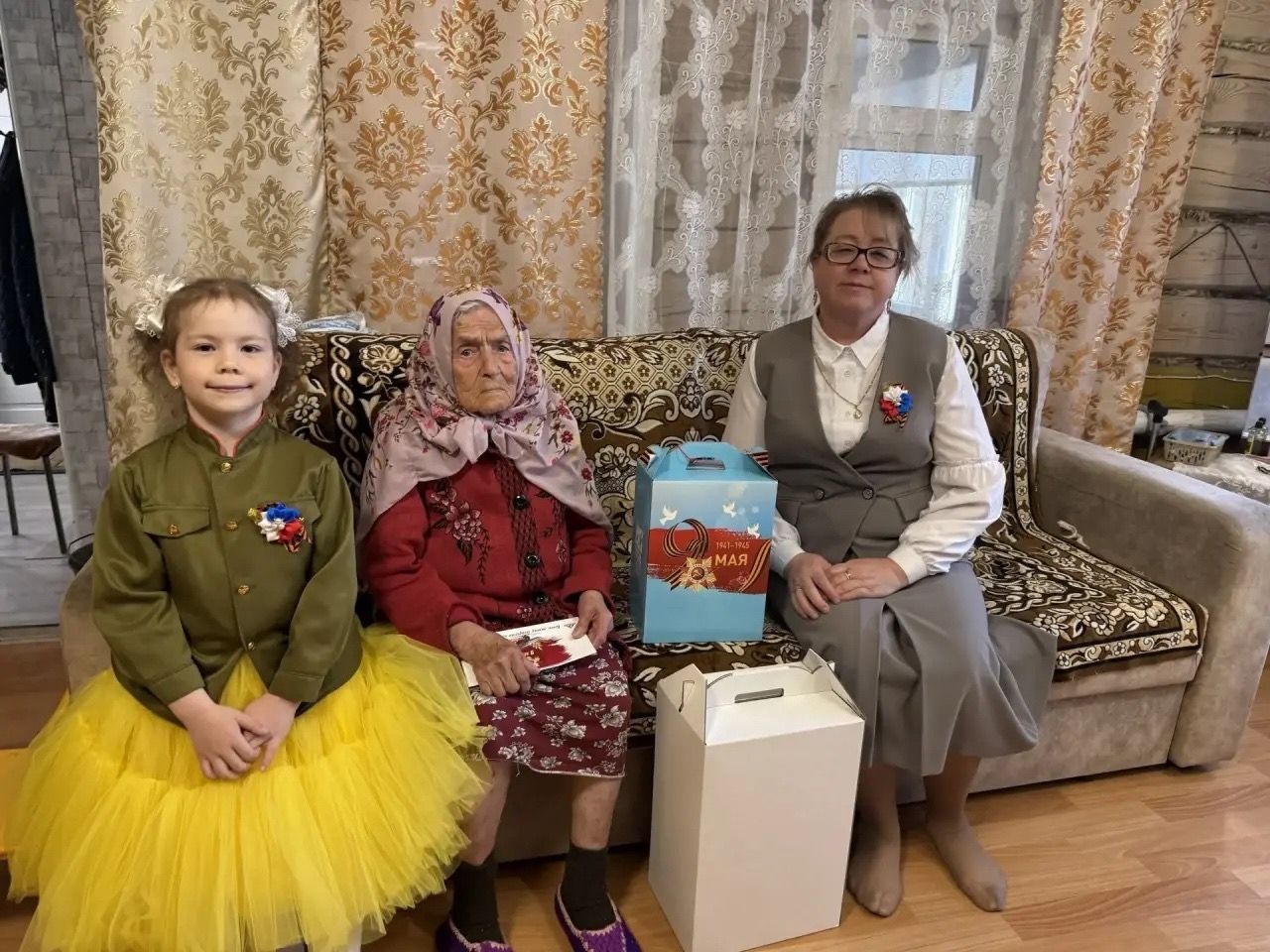 Карагуҗа авылы җирлегендә 9 май бәйрәмен уздырдылар