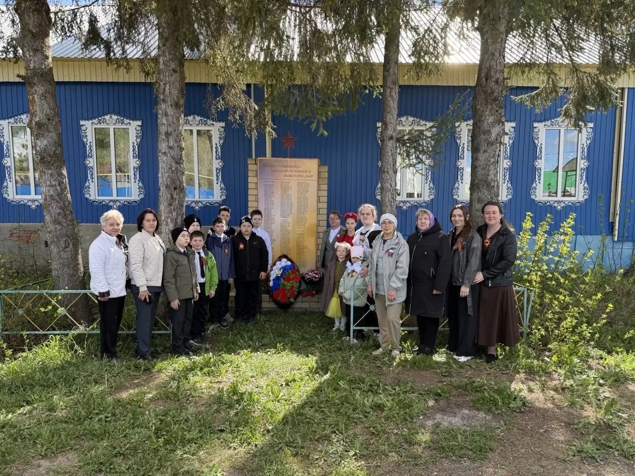 Карагуҗа авылы җирлегендә 9 май бәйрәмен уздырдылар