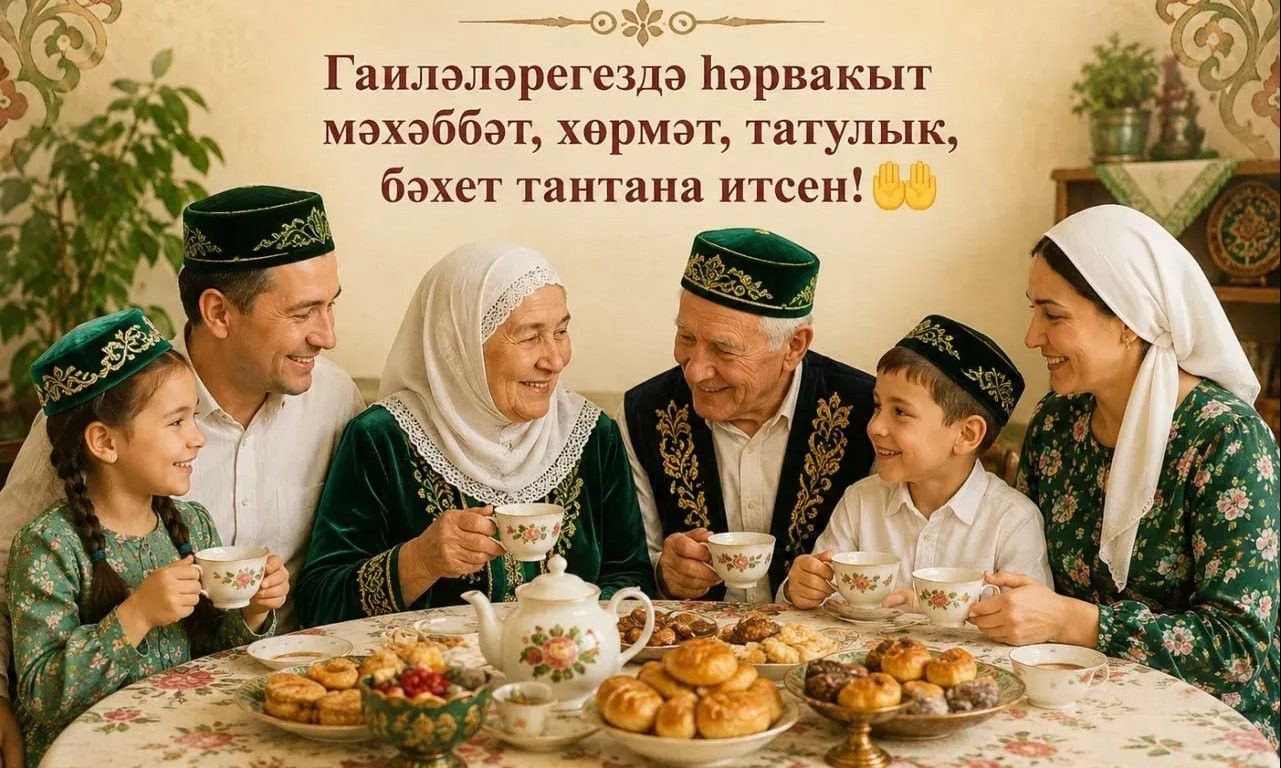 Гаиләң өчен түккән көчең - садаканың из зурысы