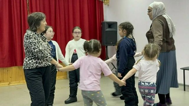 Күгәй мәдәният йортында балалар өчен «Биеп уйныйбыз» дигән ял кичәсе узды