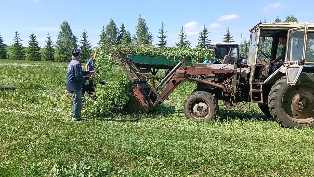 Олы Шырдан зиратында өмә узды