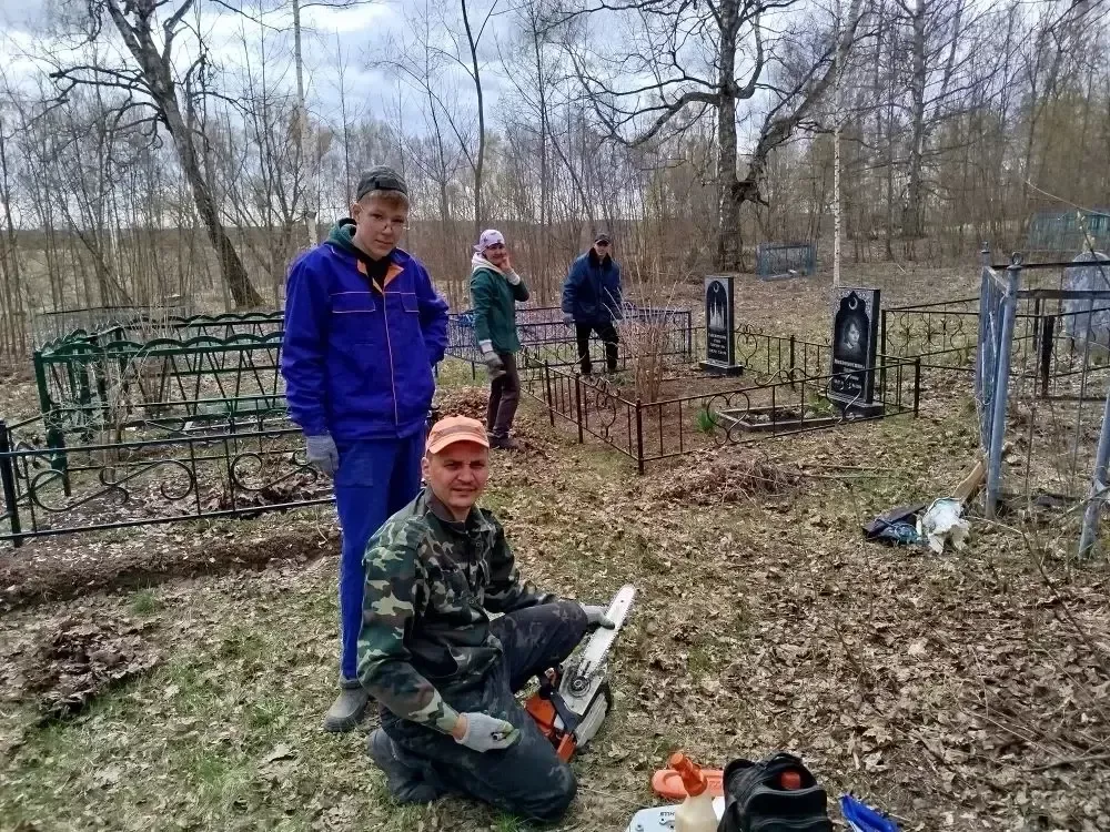 Кече Шырдан авылында зур өмә узды