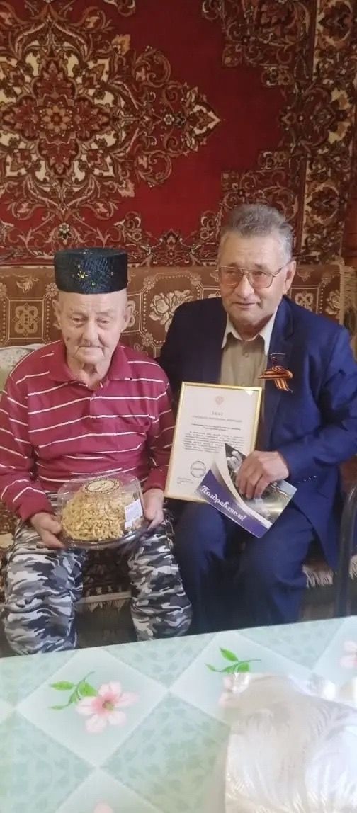 Акъегет авылының олуг затлы аксакалына — 90 яшь