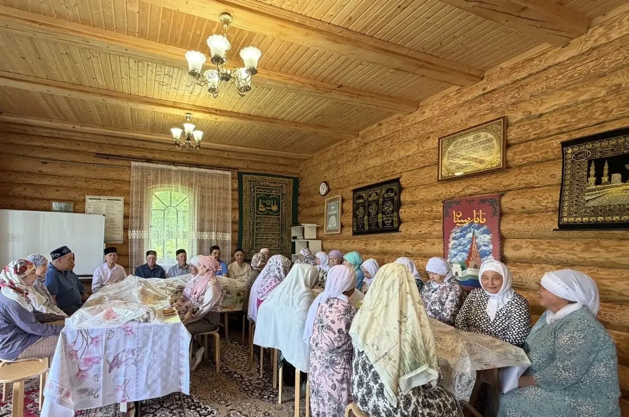 Татар Исламы авылында Корбан ашы узды