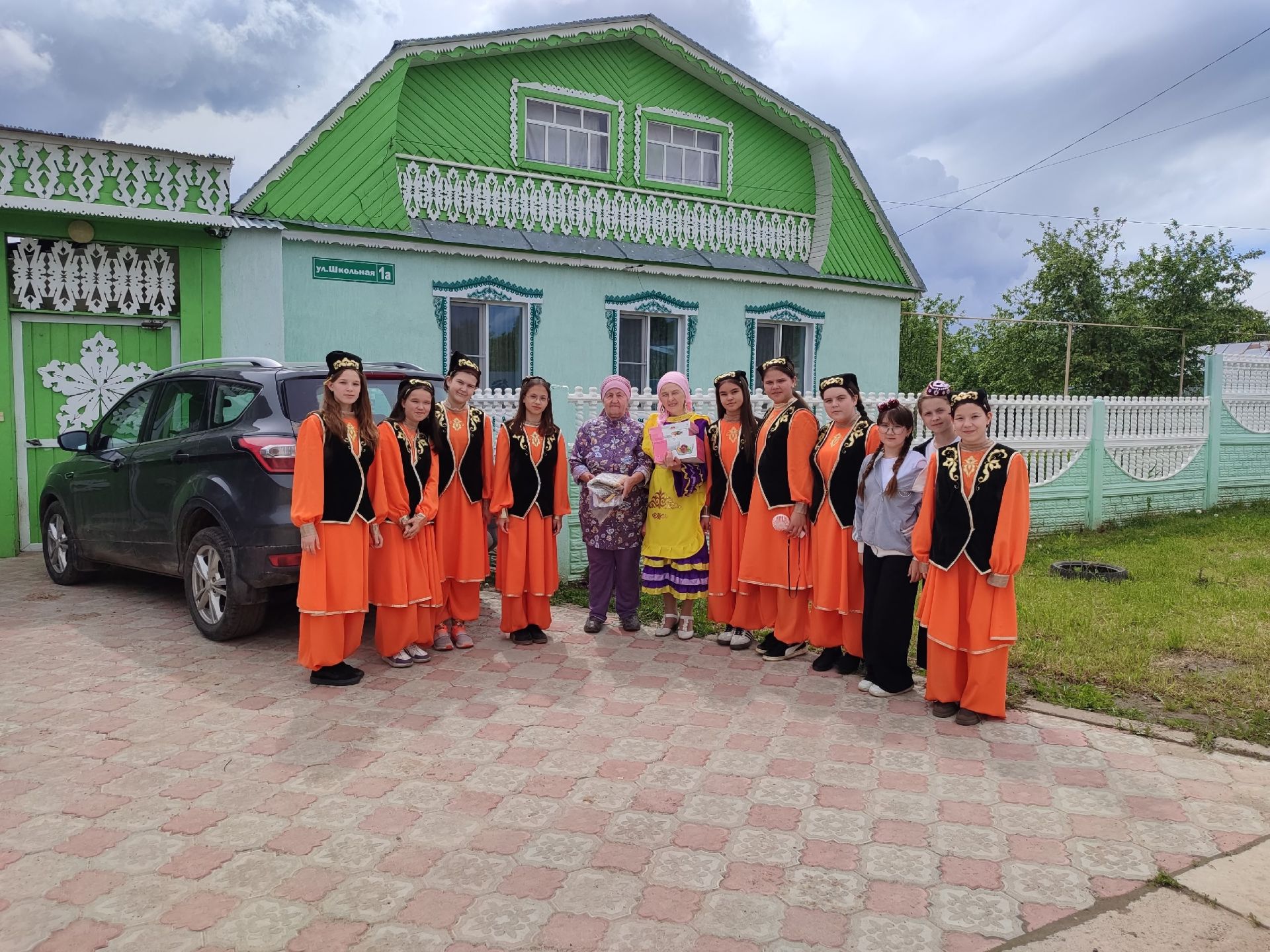 Бишнә авылында Сабантуйга бүләкләр җыйдылар